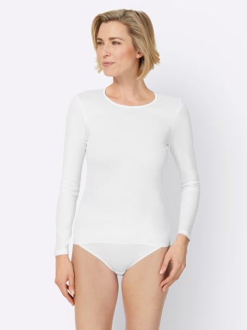 Nina von C. Rundhalsshirt in weiß