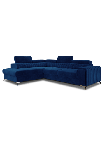 MF Design Lauryn Recamiere Links in Navyblau -  (L) 205 x (B) 278 x (H) 92 cm