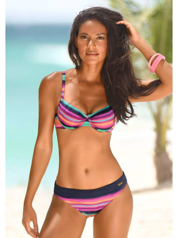 LASCANA Bikini-Hose in bunt-gestreift