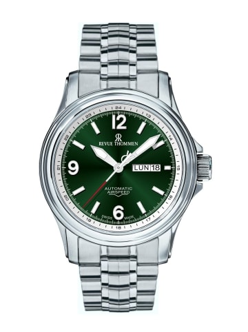 Revue Thommen Analoguhr für Herren in Grün