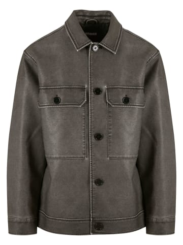 Urban Classics Urban Classics Lederjacken in black