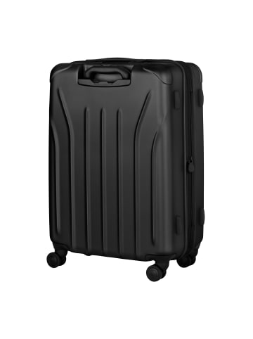 Wenger Oryson 4 Rollen Trolley M 65 cm mit Dehnfalte schwarz