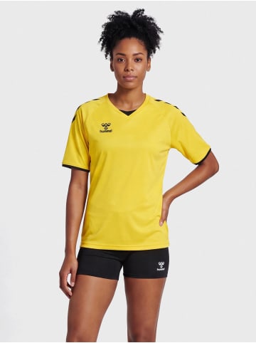 Hummel T-Shirt Raglanärmel Hmlcore Damen in BLAZING YELLOW