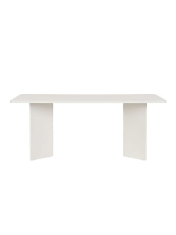 CALICOSY Esstisch LORAN in Weißes - (W) 180  x (H) 75  x (L) 90  cm