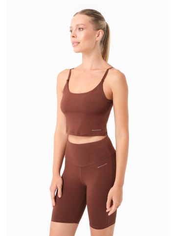 Organication Top "TARRA" in Kaffeebraun