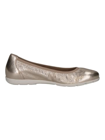 Caprice Ballerinas in Platin