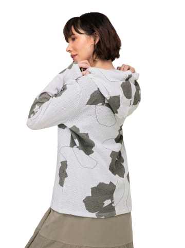 LAURASØN Sweatshirt in stein grau