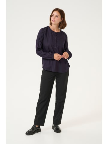 Kaffe Langarm-Bluse KAkarli in Dawn Purple