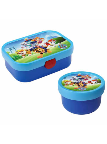 Mepal Obst- und Bentobox Paw Patrol Pups Campus 300 & 750 ml blau-hellblau in blau-hellblau