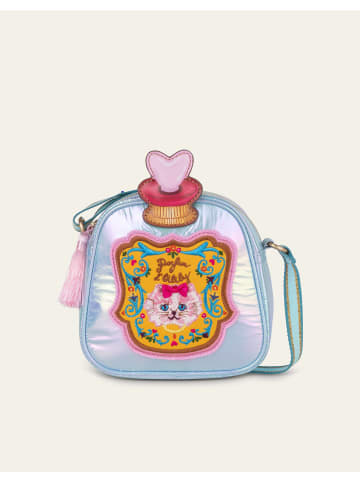 Parfum Schultertasche in Blau