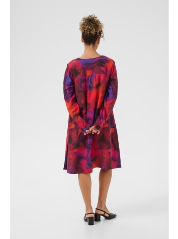 Cream Kleid CRKia A-shape in Blurred Red Print