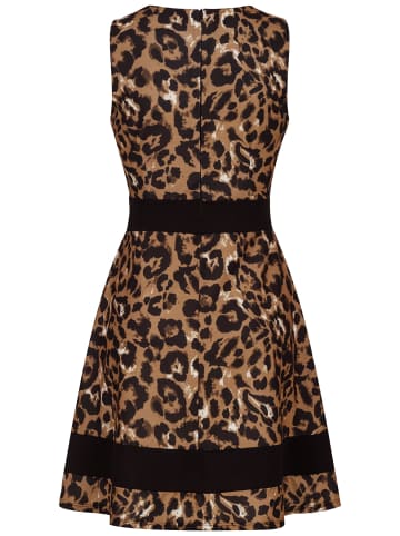 Cloud5ive Kleider in brown leo