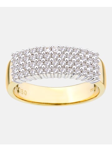 Diamant L'éternel Ring aus 375 Gelbgold mit Diamant