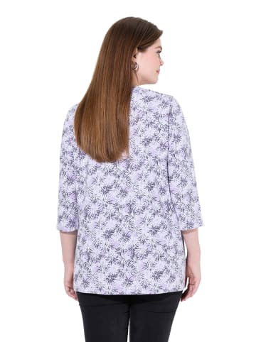 Ulla Popken Shirt in lavendel