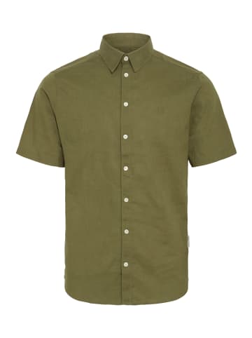 CASUAL FRIDAY Kurzarmhemd CFAksel in Dunkelgrün