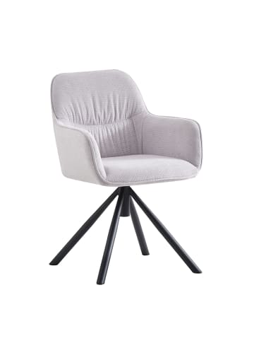 B&D Home Drehstuhl LATONA in Sand - (B)58 x (H)85 x (T)60 cm