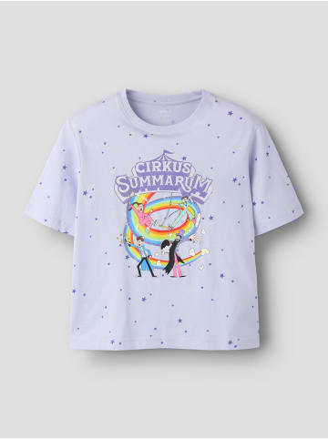 name it T-Shirt in Purple Heather