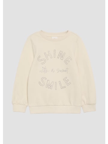 s.Oliver Sweatshirt langarm in Beige