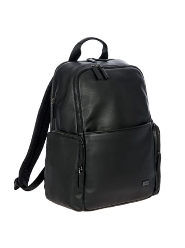 BRIC`s Torino Rucksack Leder 45 cm Laptopfach black