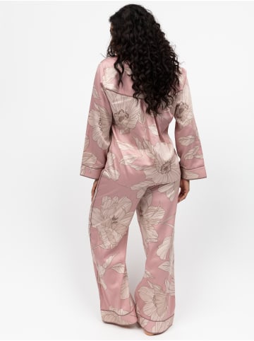 Fable & Eve Fulham Pyjama Set Nachtwäsche in pink