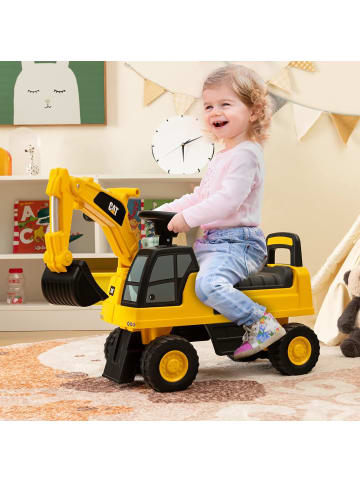 COSTWAY Sitzbagger 1-3 Jahre in Gelb
