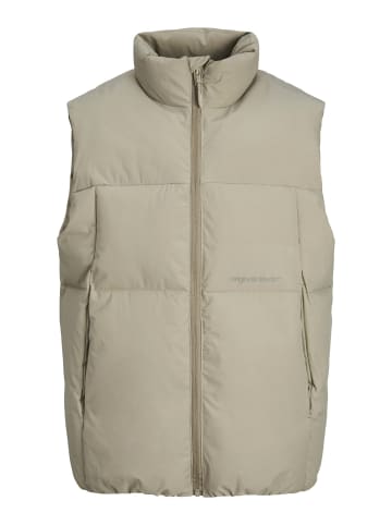 Jack & Jones Steppweste in Silver Sage