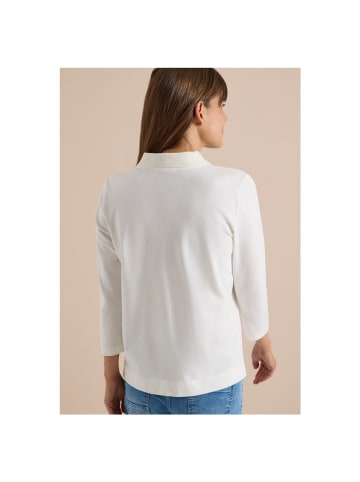 Cecil Langarmshirt in vanilla white