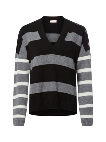 Liu Jo Strickpullover Maglia chiusa in schwarz grau - 0001