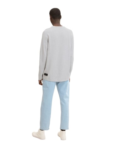 TOM TAILOR Denim Pullover BASIC in Grau