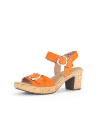 Gabor Fashion Plateau Sandalen in orange