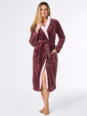 WITT WEIDEN Morgenmantel in burgund-rosé