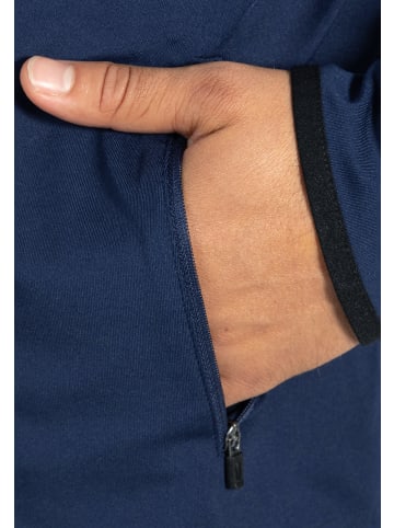 SMILODOX Trainingsjacke Zeyn in Marineblau