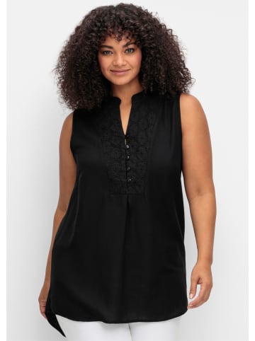 sheego by Joe Browns Blusentop in schwarz