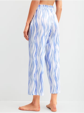 Calida 7/8-Pyjamahose in star white