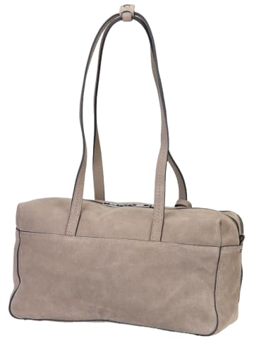 LIEBESKIND BERLIN Handtasche Clarice II Satchel M Hydro Suede in Neutral Grey