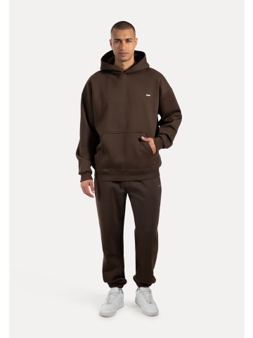 SMILODOX Hoodie Dawson in Braun