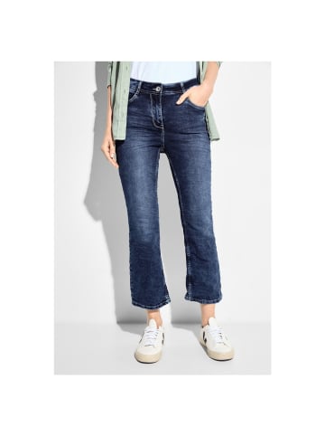 Cecil Capri in mid blue wash