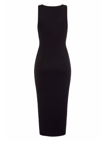 LASCANA Strickkleid in schwarz