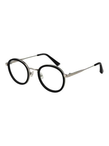 Taylor Morris Unisex Optische Fassungen Rund Schwarz