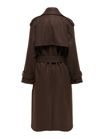 ONLY Mantel in Chocolate Brown