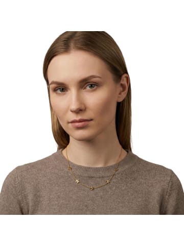 Amor Kette mit Anhänger Silber 925, gelbvergoldet in gold