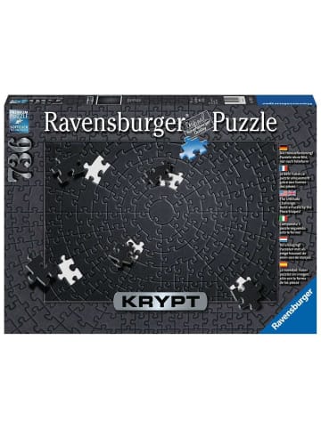 Ravensburger Logikspiel Puzzle 736 Teile Krypt Black Ab 12 Jahre in bunt