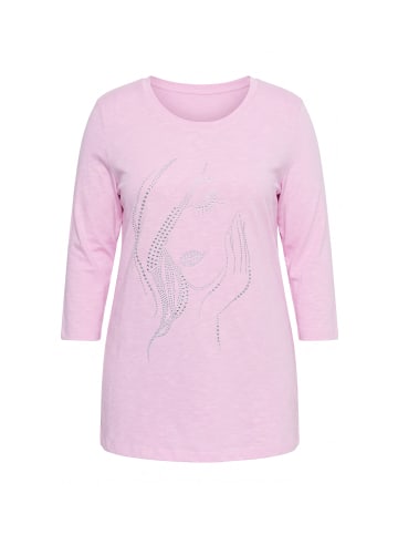 MIAMODA Langarmshirt in altrosa