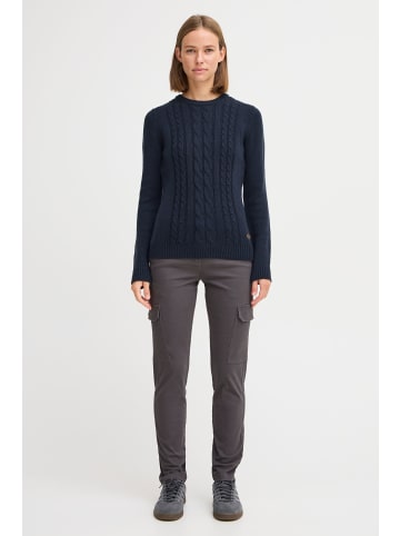 Oxmo Strickpullover OXCARRYONE in Blau