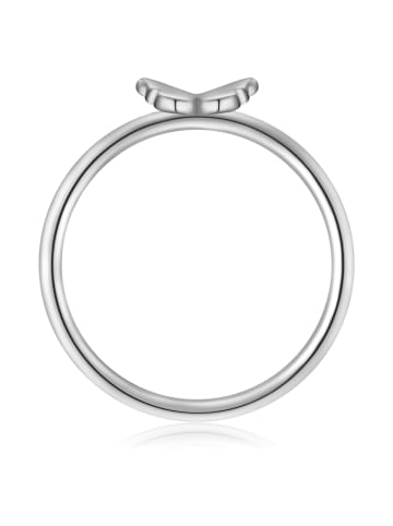Glanzstücke München Ring Schmetterling aus Sterling Silber mit in silber