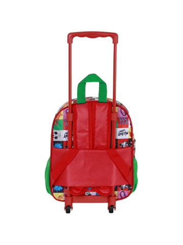 Disney Rucksack Mickey Mouse Mood-Small 3D with Wheels in multicolor