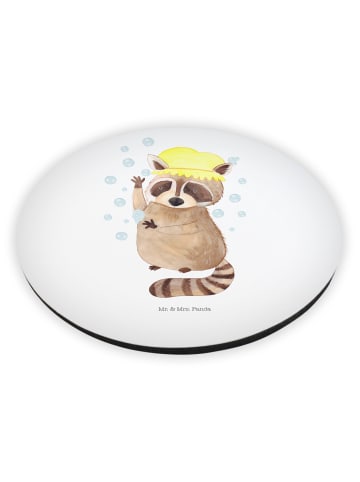 Mr. & Mrs. Panda Pinnwand Magnet Waschbär ohne Spruch in Weiß