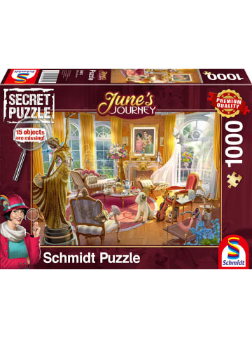 Schmidt Spiele Salon des Orchideenanwesens | Puzzle June´s Journey 1.000 Teile