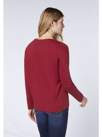 Oklahoma Jeans Longsleeve in Rot