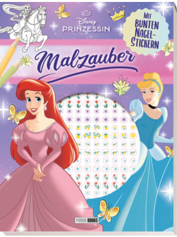 Panini Books Buch - Disney Prinzessin: Malzauber - Mit bunten Nagelstickern!